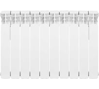 Электрический секционнный радиатор отопления ООО "ГЕЛЕОС" ГЕЛЕОС (10 секции, 1.2 кВт, 220В, до 22м2) ГР-10