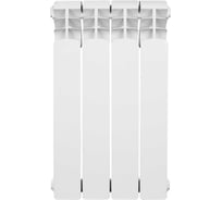 Электрический секционнный радиатор отопления ООО "ГЕЛЕОС" ГЕЛЕОС (4 секции, 0.48 кВт, 220В, до 6м2) ГР-4