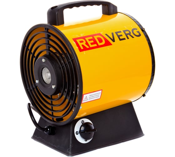 Электрический воздухонагреватель REDVERG RD-EHR2R 6659860