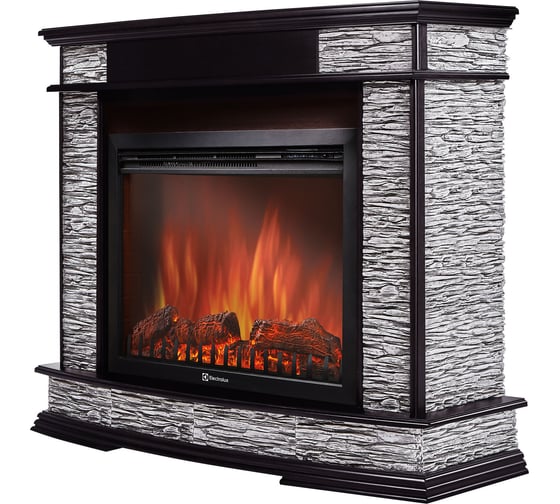 Портал Firelight Scala 25 сланец скалистый серый, шпон венге НС-1203811