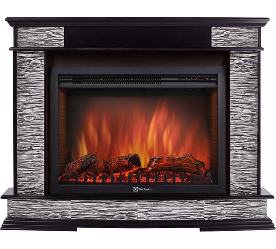 Портал Firelight Scala 25 сланец скалистый серый, шпон венге НС-1203811