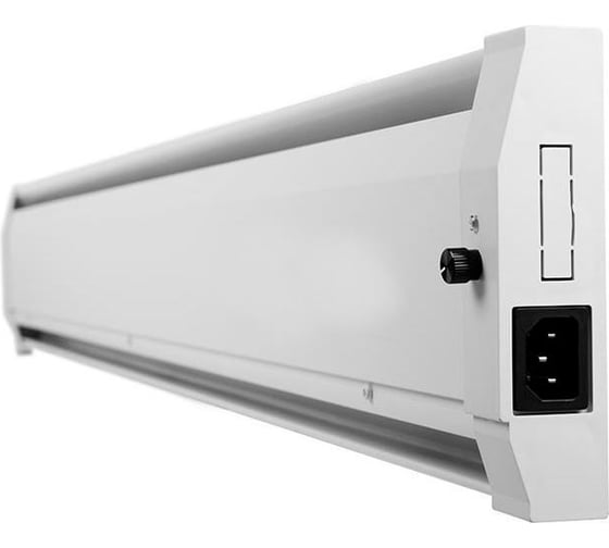 Плинтусный обогреватель Mr.Tektum Smart-Roll 600Вт 1,1м белый подключение справа SRWR1,6