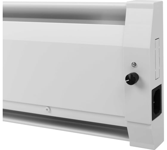 Плинтусный обогреватель Mr.Tektum Smart-Roll 600Вт 1,1м белый подключение справа SRWR1,6