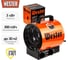 Электрический тепловентилятор Wester TB-3000 3кВт 300м3/ч 30м2 3.2кг 615364 1