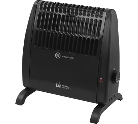 Конвекционный обогреватель HOME ELEMENT HE-CH1230A черный жемчуг 41982