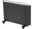 Конвектор электрический Denzel XCE-1500B, 230 В, 1500 Вт, черный, сушилка, колеса, Х-элемент 98128 1