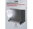Конвектор электрический Denzel XCE-1500B, 230 В, 1500 Вт, черный, сушилка, колеса, Х-элемент 98128 6