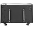 Конвектор электрический Denzel XCE-1500B, 230 В, 1500 Вт, черный, сушилка, колеса, Х-элемент 98128 20