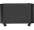 Конвектор электрический Denzel XCE-1500B, 230 В, 1500 Вт, черный, сушилка, колеса, Х-элемент 98128 37