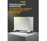 Конвектор электрический Denzel XCE-1500, 230 В, 1500 Вт, белый, сушилка, колеса, Х-элемент 98131 7