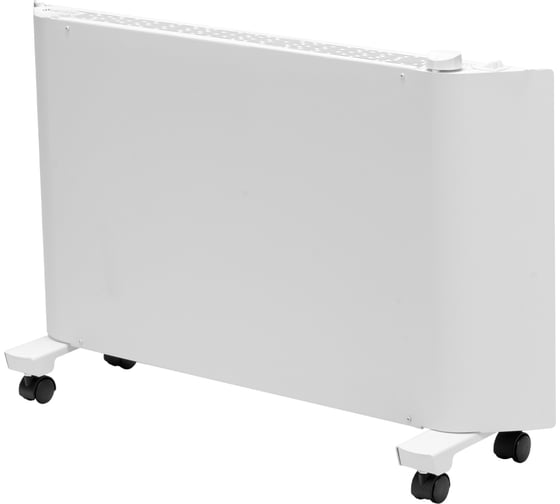 Конвектор электрический Denzel XCE-2000, 230 В, 2000 Вт, белый, сушилка, колеса, Х-элемент 98132