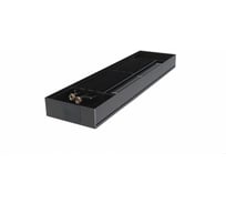 Внутрипольный конвектор с тангенциальным вентилятором MOHLENHOFF 3-х трубный, B=270 мм, Н=90 мм, L=3000 мм, с DR 15.270-AL-r Верхняя декоративная решетка, В=270 мм, H=15 мм, цвет алюминий QSKS_270-90-3000 с DR 15.270-AL-r 804121