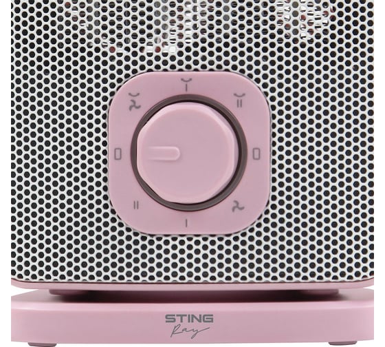 Тепловентилятор керамический STINGRAY ST-FH1053B розовый опал 41614