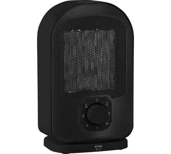Тепловентилятор керамический STINGRAY ST-FH1053B черный жемчуг 41612