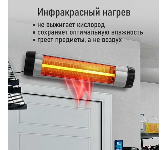 Инфракрасный обогреватель OBSIDIAN BS-IH2100A 41530