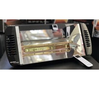 ИК-обогреватель HELIOSA HI DESIGN HELIOSA RADIO 2000 Вт, черный WDNR20