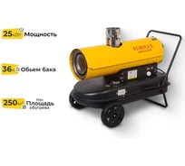 Тепловая дизельная пушка непрямого нагрева Eurolux ТДПН-EU-25000 67/1/54