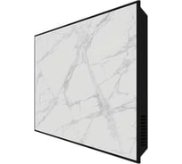 Отопительная панель STOUT WHITE STONE SCT 120x60, белый гранит/черный корпус SCT-00WB-012060 RG0093A6SUU86P