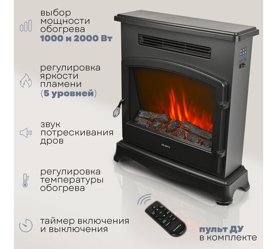 Электрокамин Planta отдельностоящий PFP-FS500