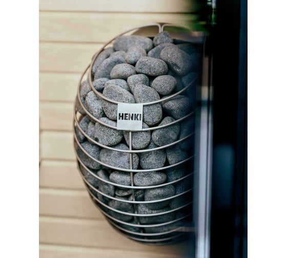 Электрическая печь для сауны HENKI Nest, нержавейка, 6kw Nest6kwSS