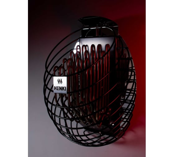 Электрическая печь для сауны HENKI Nest черная, 6kwI Nest6kwBl