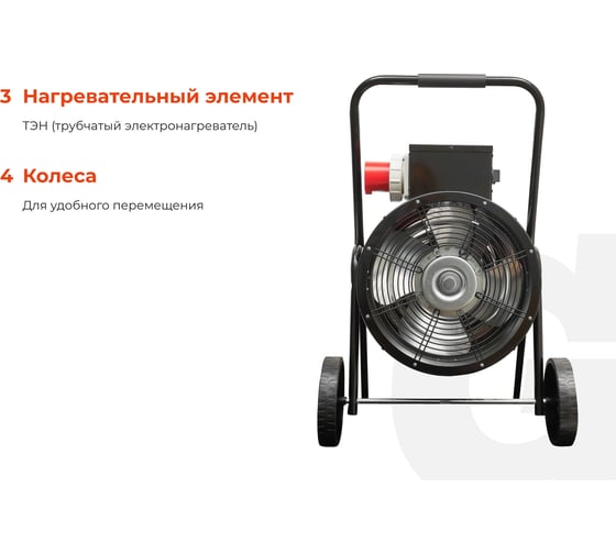 Электрическая тепловая пушка Gigant EHR-30