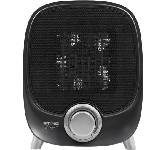 Тепловентилятор STINGRAY ST-FH1072A темное серебро, керамический 41686