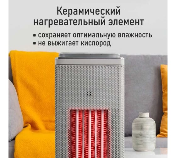 Тепловентилятор OBSIDIAN BS-FH2053A белый 41368