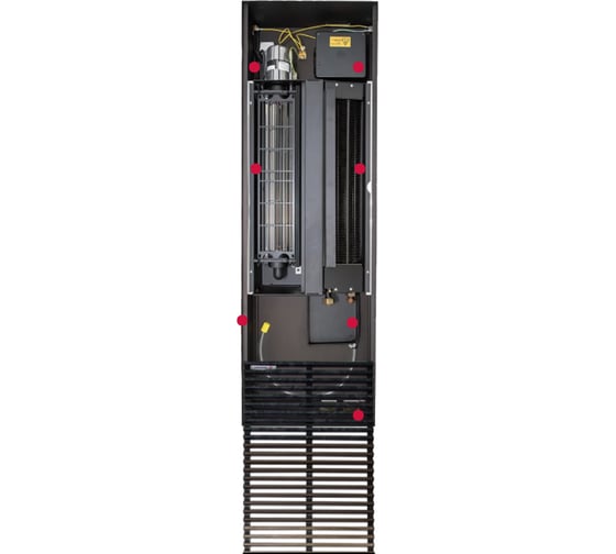 Конвектор с тангенциальным вентилятором Mehlenhoff 2-х трубный QSK EC 260-110-2000