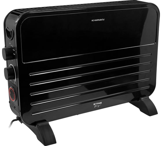 Конвекционный обогреватель STINGRAY ST-CH1024D черный жемчуг 42043