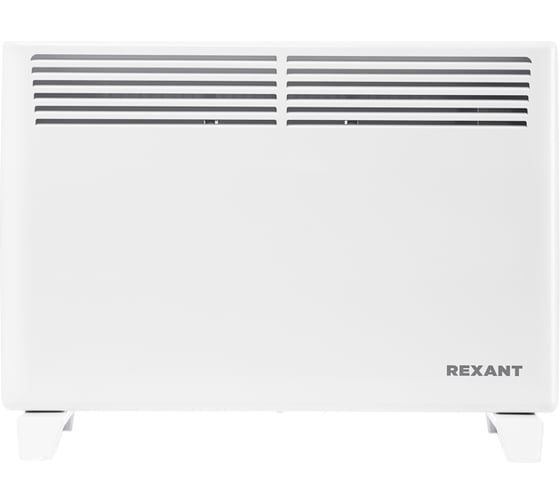 Электрический конвектор с механическим термостатом REXANT 1,5кВт, Х-нагревательный элемент, ножки 60-0116