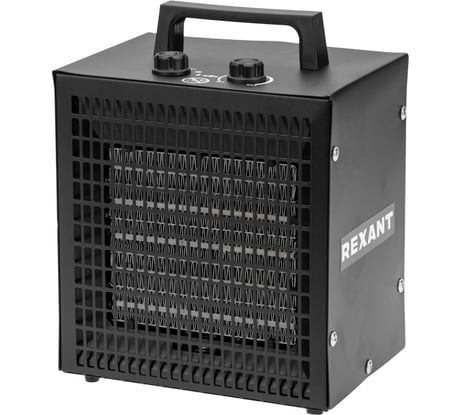 Пушка тепловая электрическая REXANT квадратная, PTC, 3 кВт 60-0042