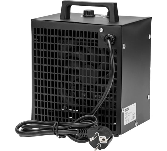 Пушка тепловая электрическая REXANT квадратная, PTC, 3 кВт 60-0042