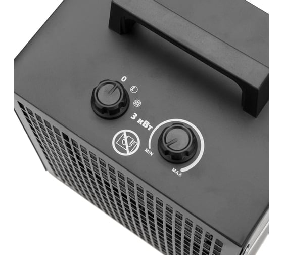 Пушка тепловая электрическая REXANT квадратная, PTC, 3 кВт 60-0042