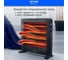 Инфракрасный обогреватель STINGRAY ST-IH1081A черный жемчуг 41507 5
