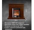 Каминокомплект InterFlame Лестер разборный Фобос Bl орех с Fobos Black орех 3