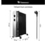 Масляный обогреватель OBSIDIAN BS-OH2000C черный 41596 11
