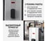 Обогреватель конвектор масляный радиатор OBSIDIAN BS-OH2000D, черный, 43809 4