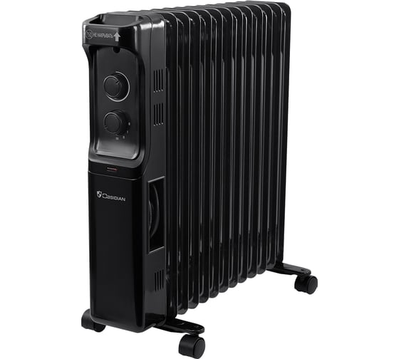 Масляный обогреватель OBSIDIAN BS-OH2001D черный 43802 1