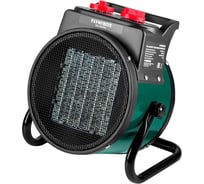 Тепловентилятор керамический FAVOURITE 3 кВт, 1500/3000 Вт, 218 м3/ч, РТС, защита от перегрева, корпус круглый TSE-3000RS
