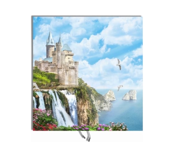 Карбоновый обогреватель ЛУЧ 300Вт/0,59x0,59 Замок 1