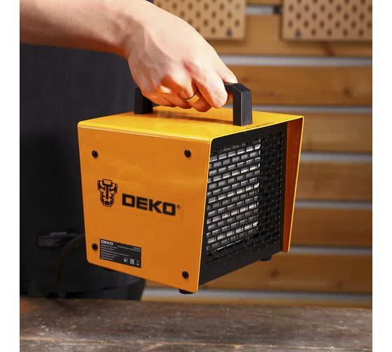 Тепловая пушка электрическая DEKO DKIH3400, 3400Вт 080-1013