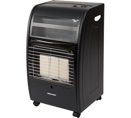 Обогреватель инфракрасный газовый REXANT, 4,2кВт, для баллона 27л, черный 60-0022