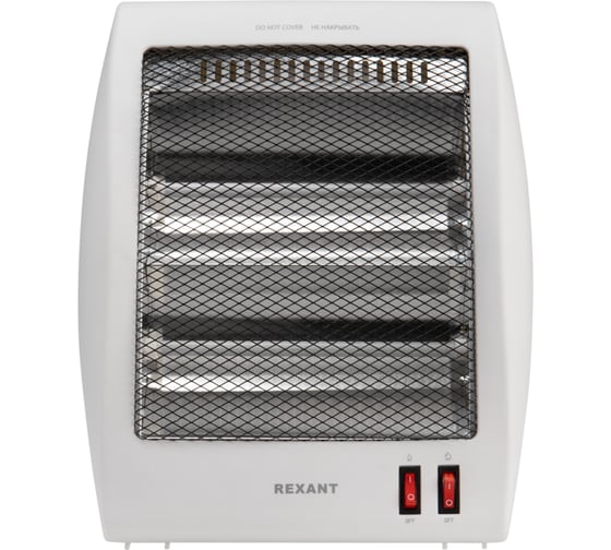 Обогреватель электрический инфракрасный настольный REXANT 0.8 кВт с кварцевыми трубками 60-0058