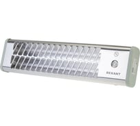 Обогреватель электрический инфракрасный панельный REXANT 1.5 кВт, стальной корпус, регулировка мощности, серый 60-0059