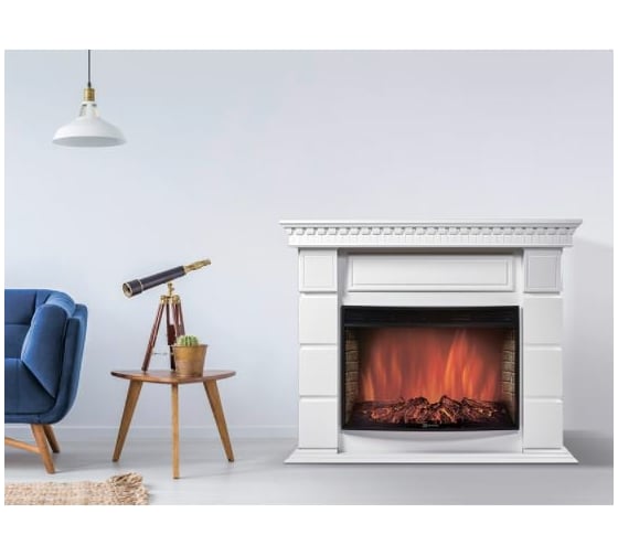 Портал Firelight Elegante 30, белый НС-1233303