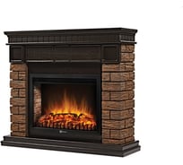 Портал Firelight Bricks Wood 30, камень темный, шпон венге НС-1287018