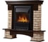 Портал Firelight Forte Wood Classic, камень коричневый, шпон темный дуб НС-1292149 2