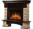 Портал Firelight Forte Wood 25, камень коричневый, шпон темный дуб НС-1292158 2