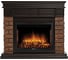 Портал Firelight Bricks Wood 25, камень темный, шпон венге НС-1287017 1